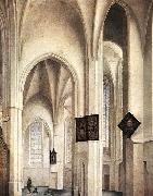 Pieter Jansz Saenredam Interior of the St Jacob Church in Utrecht USA oil painting artist